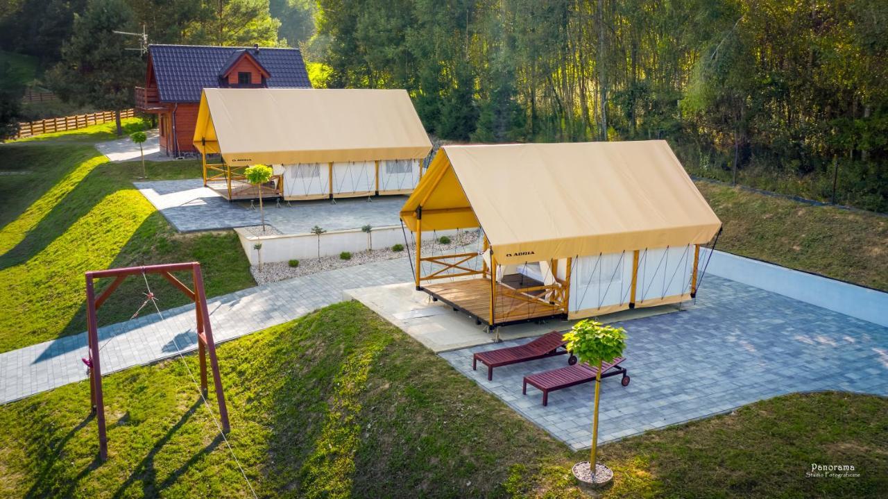 Glamping Pod Gwiazdami Pietrusza Wola Hotell Exteriör bild