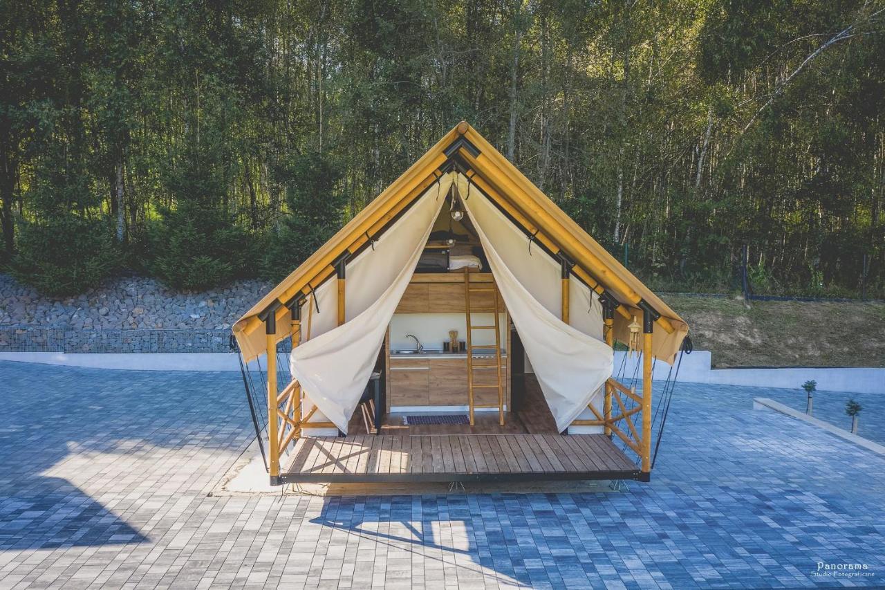 Glamping Pod Gwiazdami Pietrusza Wola Hotell Exteriör bild