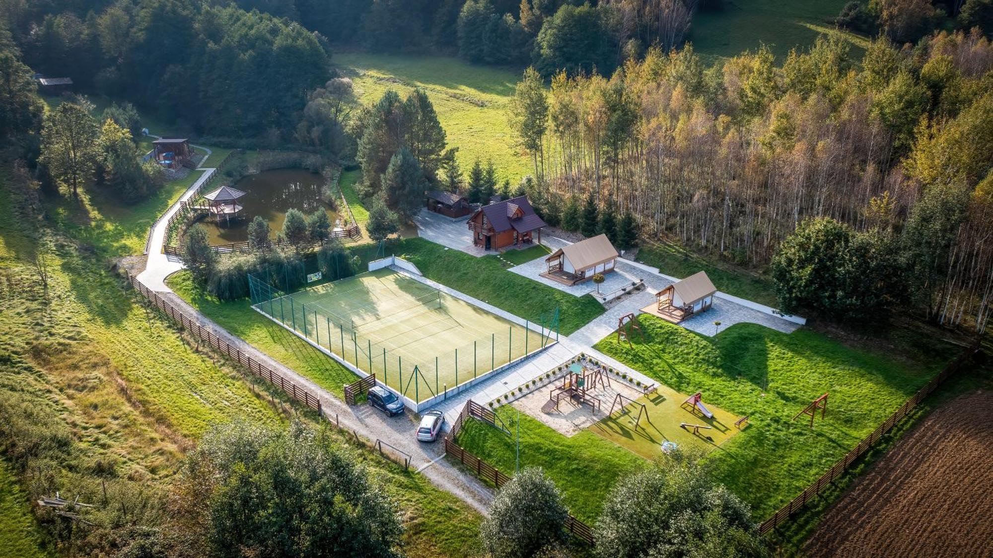 Glamping Pod Gwiazdami Pietrusza Wola Hotell Exteriör bild