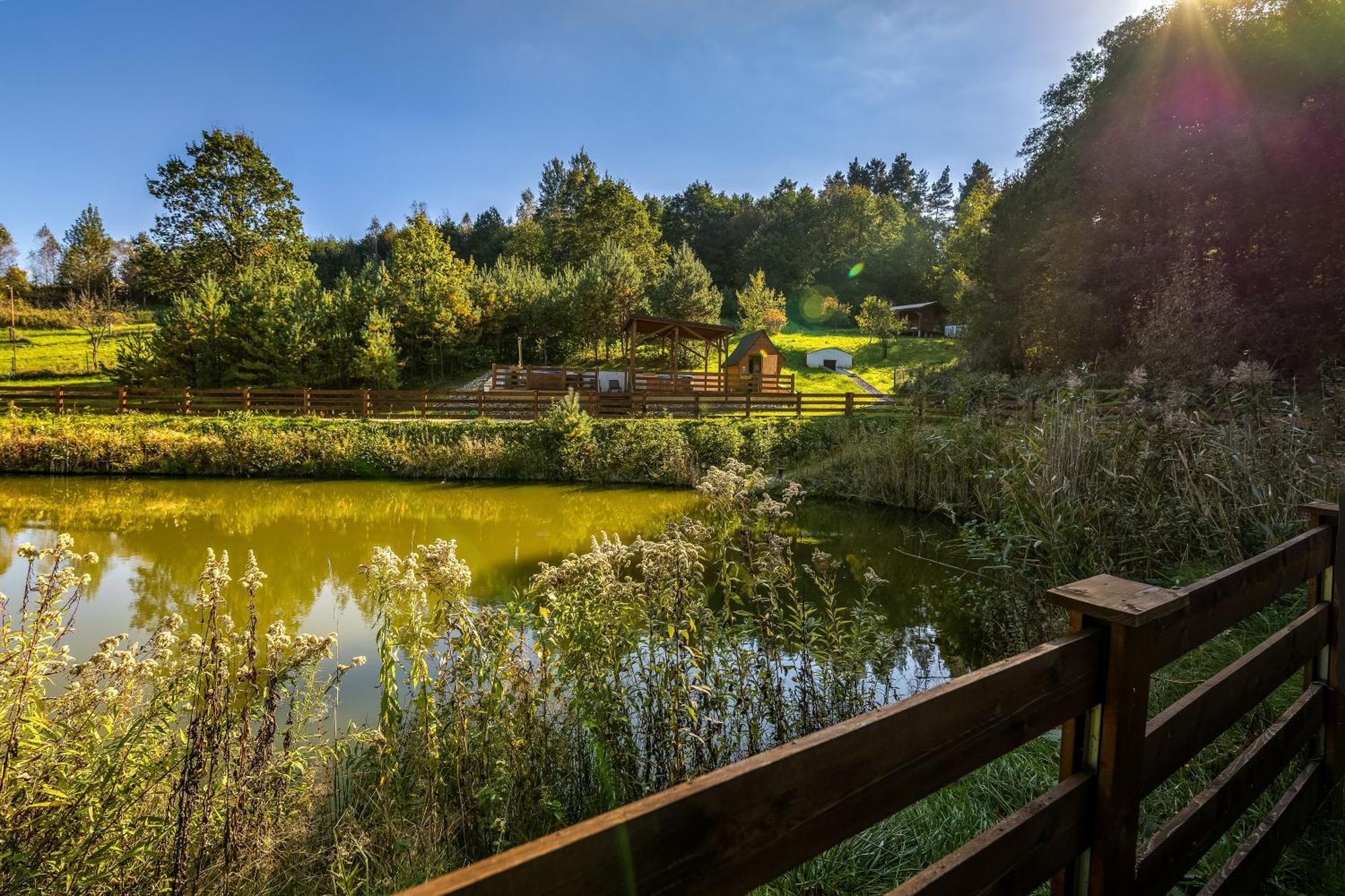 Glamping Pod Gwiazdami Pietrusza Wola Hotell Exteriör bild